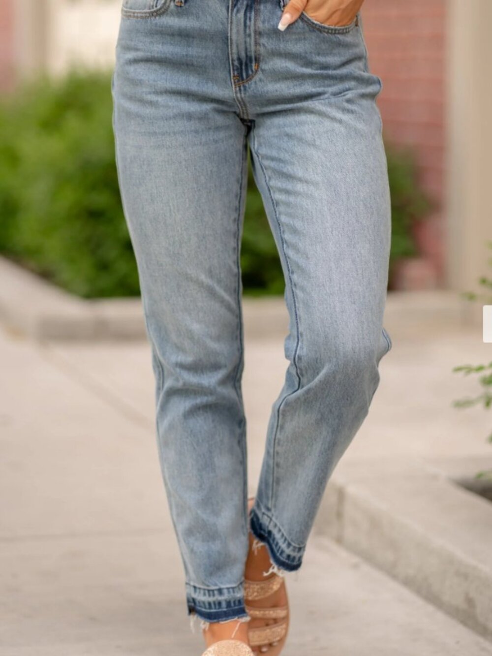 Classic High-Rise Light Blue Women’s Jeans